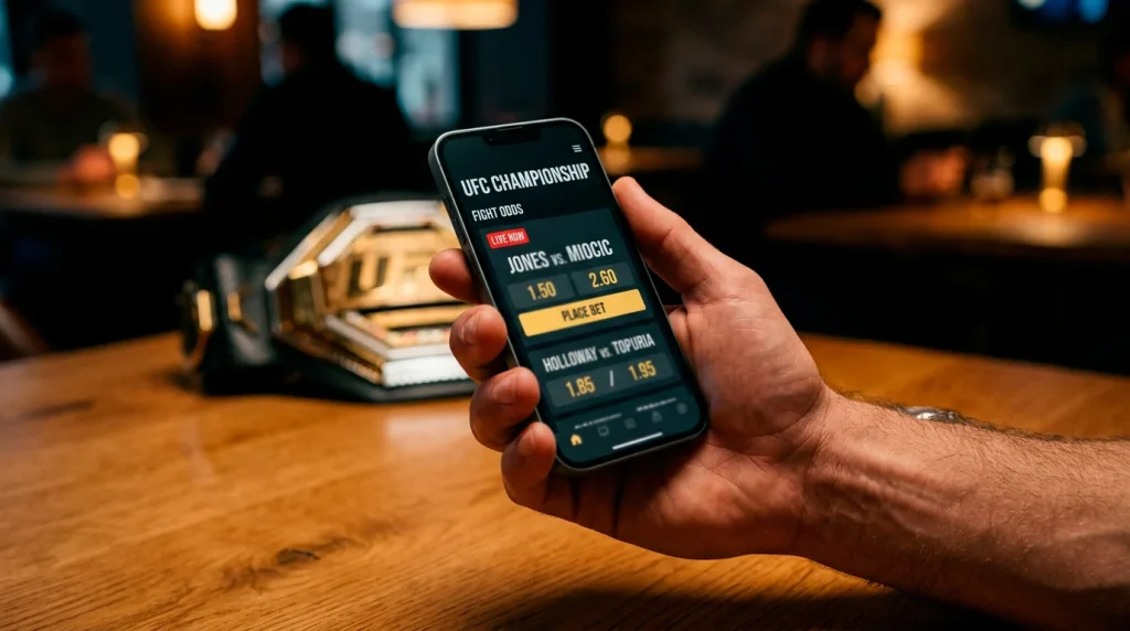 UFC futures betting on title fights and long-term markets